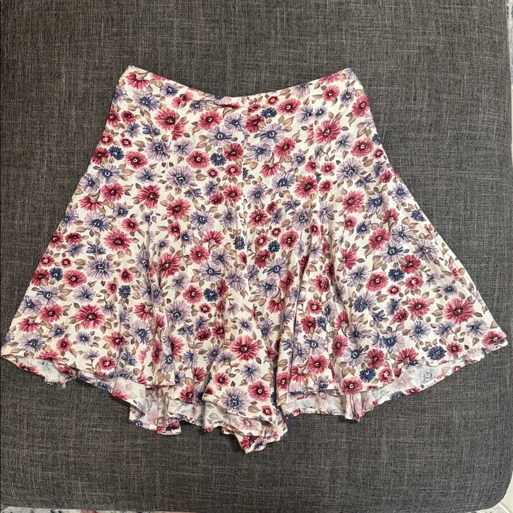 Vintage Rampage Floral Shorts 90s Y2K High Waist Cottagecore